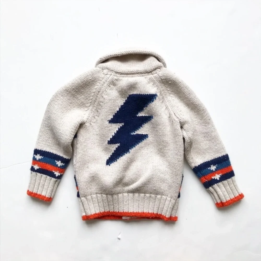 BABygap knit zip up cardigan GUC 18-24 months